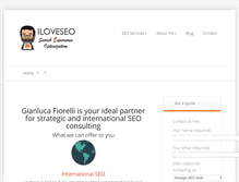 Tablet Screenshot of iloveseo.net